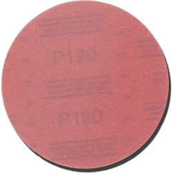 PSA RED ABRASIVE DISCS 6" P120A 100/RL